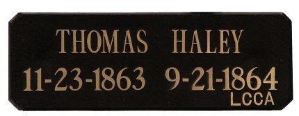 Cemetery Grave Marker