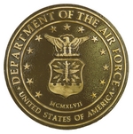 Bronze Air-Force Emblem