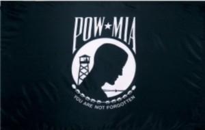 POW MIA Flags
