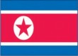 Korea North399 Flag