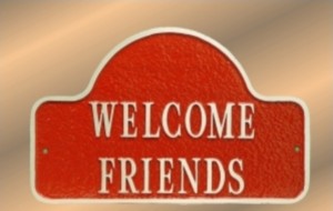 Bronze and Aluminum Address Plaques