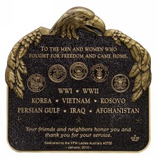 Bronze Memorial Plaque