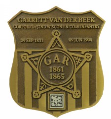 Bronze Plaque
